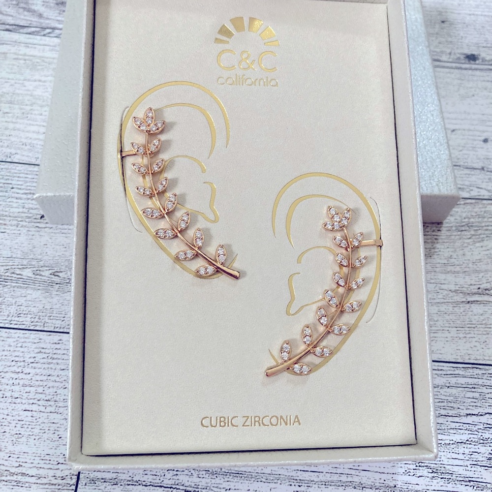Boho ear Stud Cuff Earrings C&C CALIFORNIA.